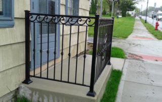 custom iron handrails