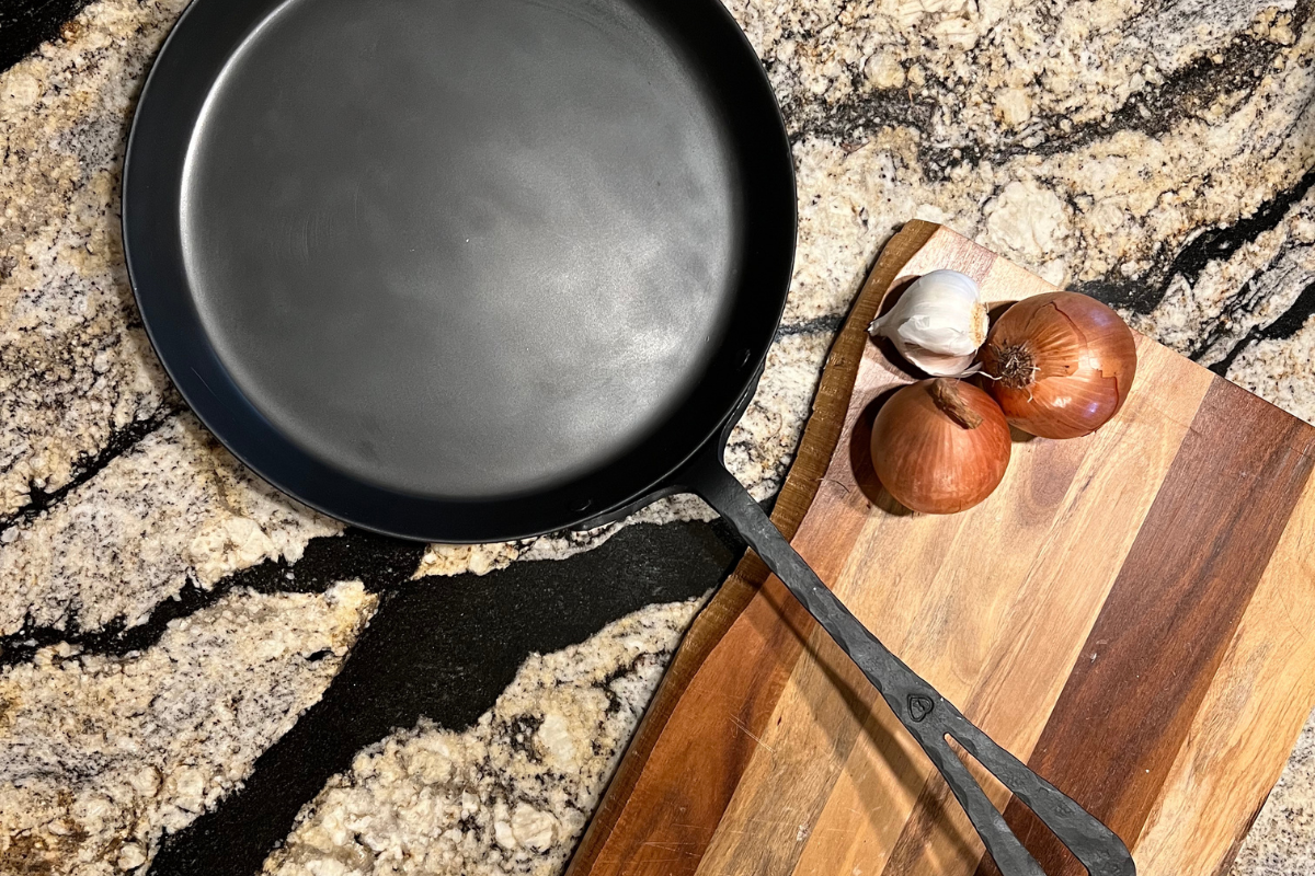 Hand Forged Skillet for cooking and baking